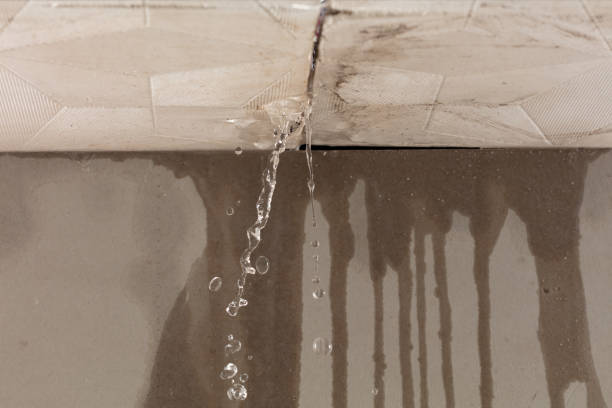 Professional Sewage Cleanup technician working in Dover, OK